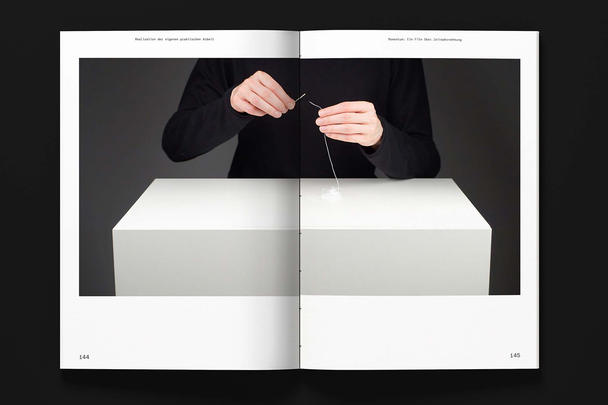 Zeit zeigen Master Arbeit Robert Sander Buch